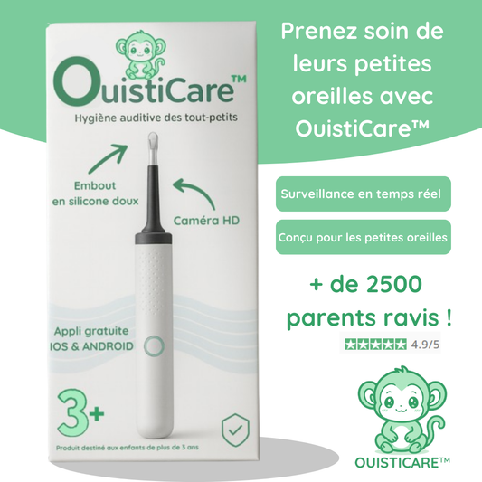OuistiCare™ Caméra HD - Détectez les otites facilement